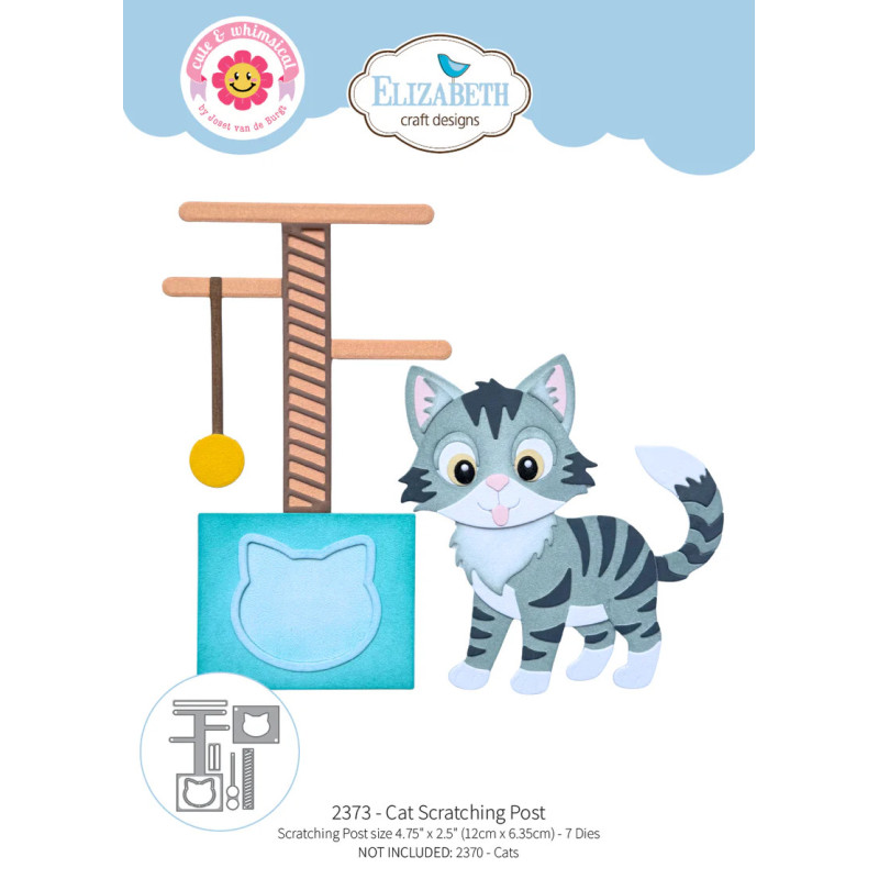 Elizabeth Craft Designs - Cute & Whimsical - Cat Scratching Post