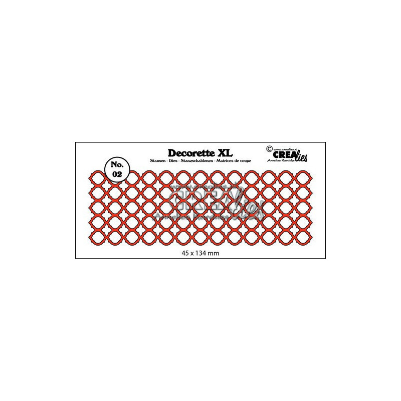 CREAlies - Decorette XL No. 02 - Quatrefoil - CLDRXL02