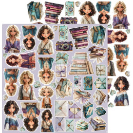 Craft O'Clock - Extras Set - Flowers Of Delight - Mix - CC-C85-FOD-13