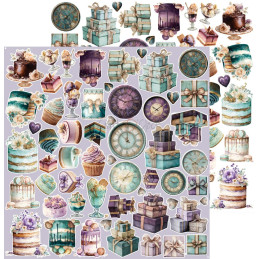 Craft O'Clock - Extras Set - Flowers Of Delight - Mix - CC-C85-FOD-13