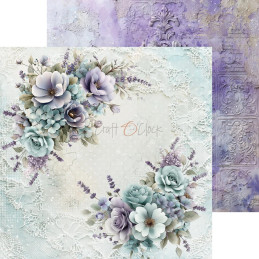 Craft O'Clock - Papirpakke 15x15 - Flowers Of Delight - CC-C85-FOD-10