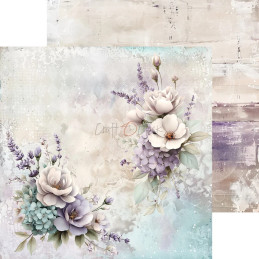 Craft O'Clock - Papirpakke 20x20 - Flowers Of Delight - Mix - CC-C85-FOD-09