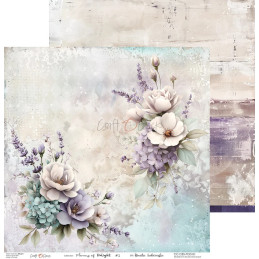 Craft O'Clock - Papirpakke 30x30 - Flowers Of Delight - CC-C85-FOD-00