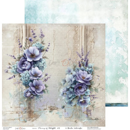 Craft O'Clock - Papirpakke 30x30 - Flowers Of Delight - CC-C85-FOD-00