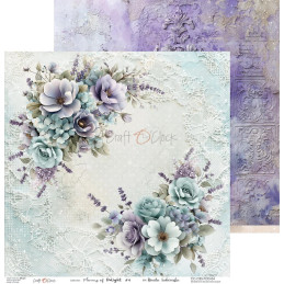 Craft O'Clock - Papirpakke 30x30 - Flowers Of Delight - CC-C85-FOD-00