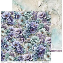 Craft O'Clock - Papirpakke 30x30 - Flowers Of Delight - CC-C85-FOD-00