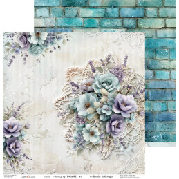 Craft O'Clock - Papirpakke 30x30 - Flowers Of Delight - CC-C85-FOD-00