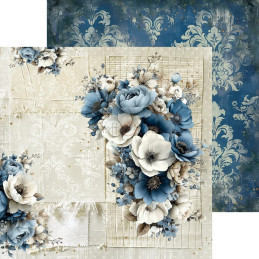 Craft O'Clock - Papirpakke 15x15 - Mr. & Mrs. Elegance - CC-C86-MME-10