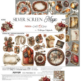 Craft O'Clock - Extras Set - Silver Screen Magic - Mix - CC-F43-SSM-13