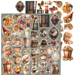 Craft O'Clock - Extras Set - Silver Screen Magic - Mix - CC-F43-SSM-13