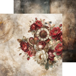 Craft O'Clock - Papirpakke 15x15 - Silver Screen Magic - CC-F43-SSM-10