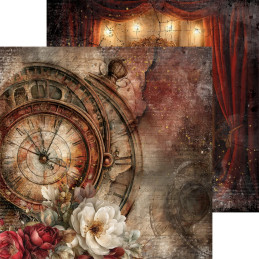 Craft O'Clock - Papirpakke 15x15 - Silver Screen Magic - CC-F43-SSM-10