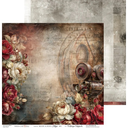 Craft O'Clock - Papirpakke 30x30 - Silver Screen Magic - CC-F43-SSM-00