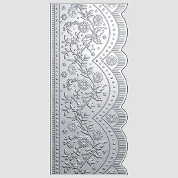 Design5 - Embossingfolder m. Die - Blonde - D500006EF