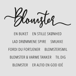 Design5 - Stempel - Blomster Tekster - D500248C