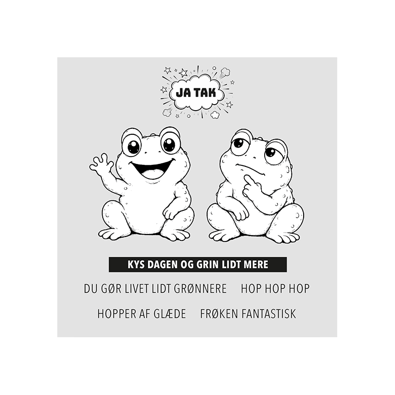 Design5 - Stempel - FRØken Fantastisk - D500253C
