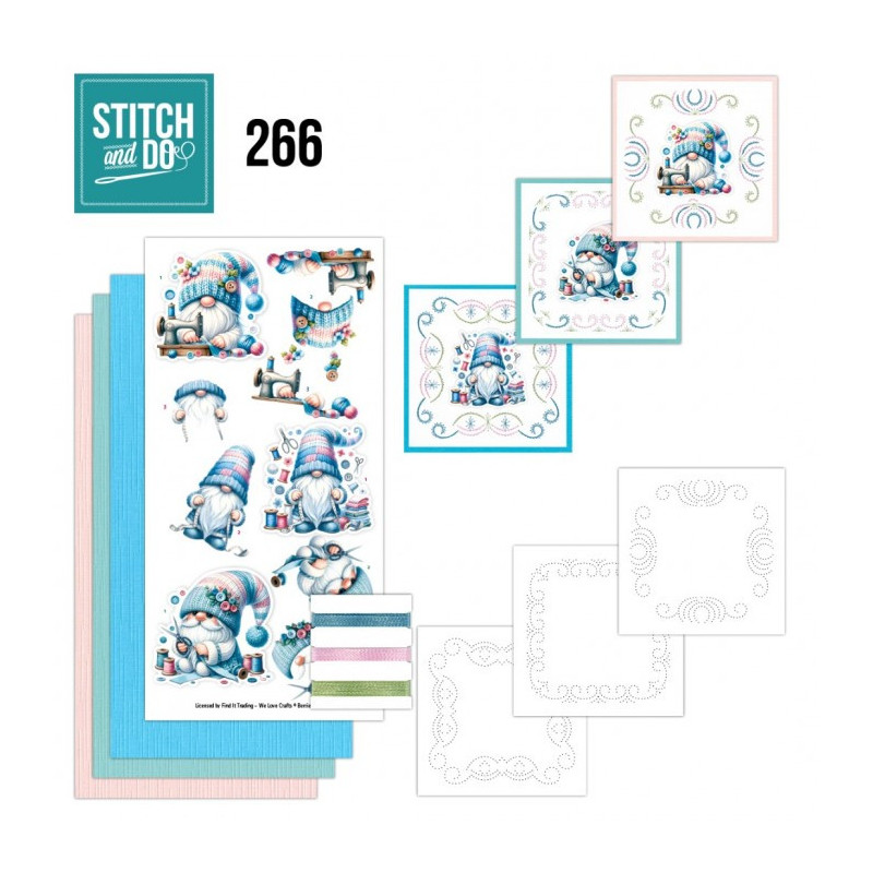 Stitch And Do 266 - Happy Gnomes