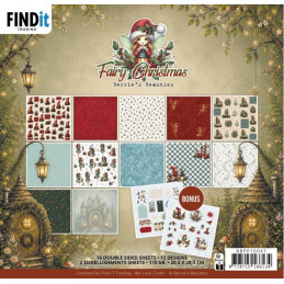 Berries Beauties - Papirblok - Fairy Christmas - BBPP10047