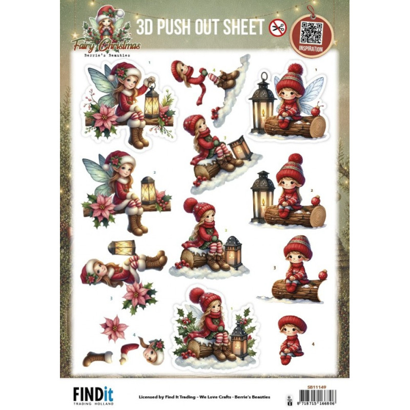 Pushout - Berries Beauties - Fairy Christmas - Lantern - SB11149