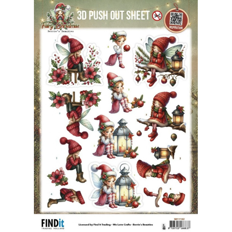 Pushout - Berries Beauties - Fairy Christmas - A Little Sad - SB11152
