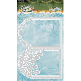 Studio Light - Christmas Forest - Card Shape - SL-CF-CD1111