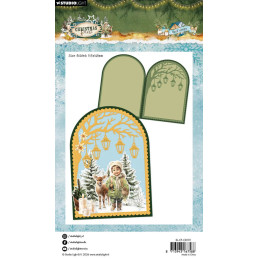 Studio Light - Christmas Forest - Card Shape - SL-CF-CD1111