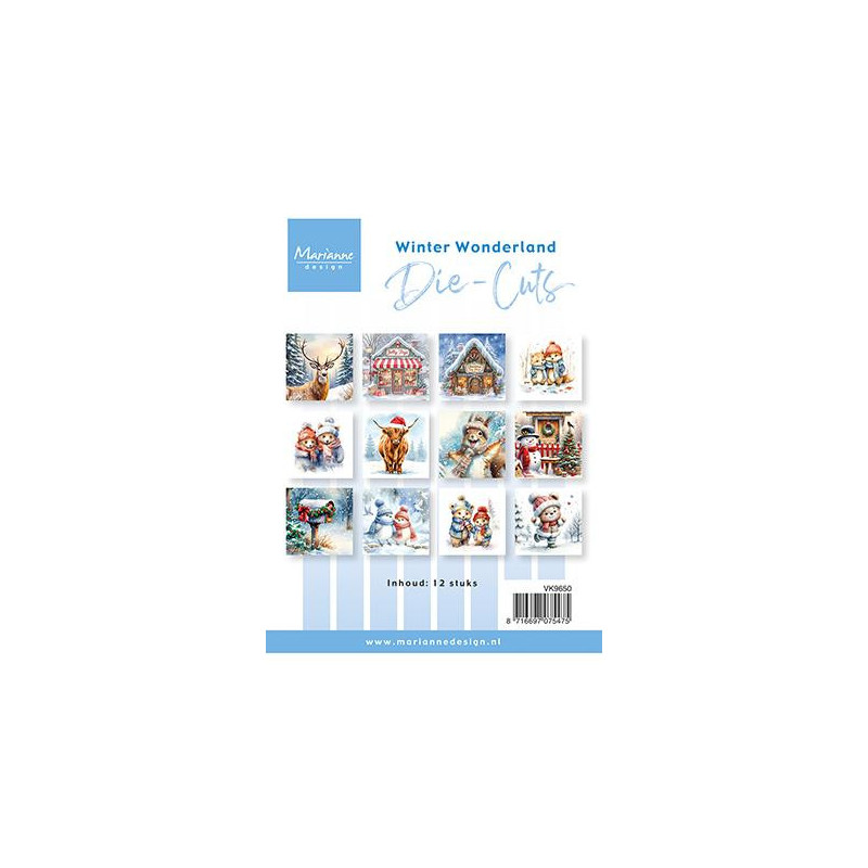 Marianne Design - Die-Cuts - Winter Wonderland - VK9650