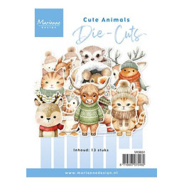 Marianne Design - Die-Cuts - Cute Animals - VK9651