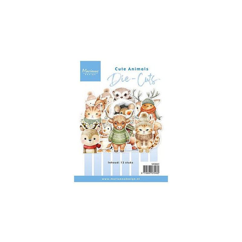 Marianne Design - Die-Cuts - Cute Animals - VK9651