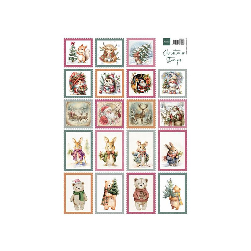 Marianne Design - Christmas Stamps - VK9653