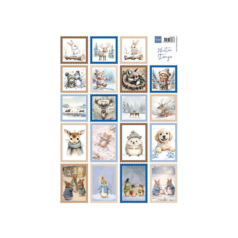 Marianne Design - Winter Stamps - VK9654