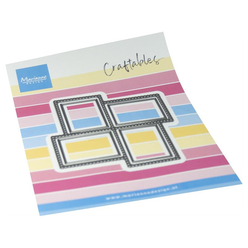 Marianne Design - Craftables - Stamp Layout Square - CR1738