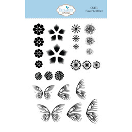 Elizabeth Craft Designs - Stamps - Paper Flowers - Flower Centers 3