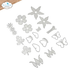 Elizabeth Craft Designs - Paper Flowers - Columbine