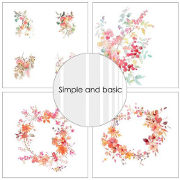 Simple And Basic - Papirpakke 30.5x30.5 - Cozy Autumn - SBP771