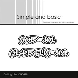 Simple And Basic - God Jul / Glædelig Jul - SBD698