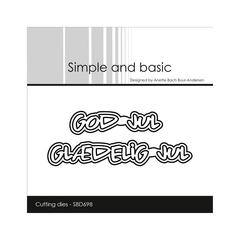 Simple And Basic - God Jul / Glædelig Jul - SBD698
