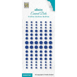 Nellie Snellen - Enamel Dots - Blue