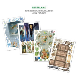 Ciao Bella - Junk Journal Ephemera Book A4 - Neverland