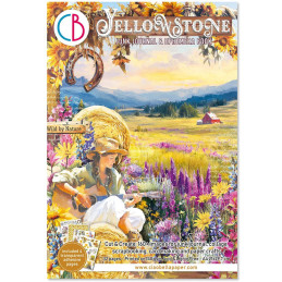 Ciao Bella - Junk Journal Ephemera Book A4 - Yellowstone