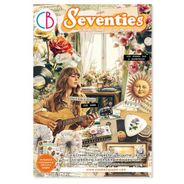 Ciao Bella - Junk Journal Ephemera Book A4 - Seventies