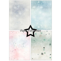 Paper Favourites - Papirpakke A5 - Winter Wonderland - PFA236