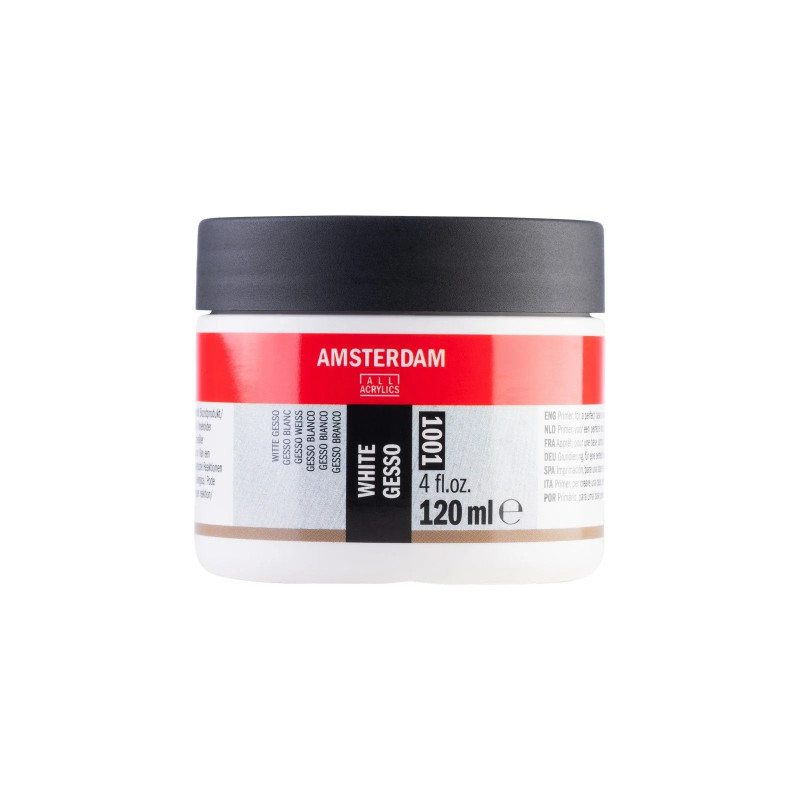 Amsterdam - White Gesso 1001