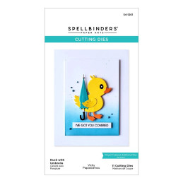 Spellbinders - Duck With Umbrella - S4-1261