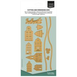 Vaessen Creative - Christmas Village - Slimline Snowy Landscape - 3625-0613
