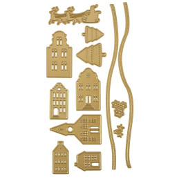Vaessen Creative - Christmas Village - Slimline Snowy Landscape - 3625-0613