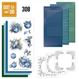 Dot And Do 308 - Blue Christmas