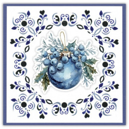 Dot And Do 308 - Blue Christmas