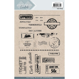 Card Deco Essentials - Clear Stamps - Tickets