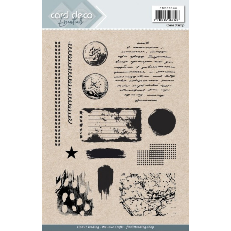 Card Deco Essentials - Clear Stamps - Backgrounds